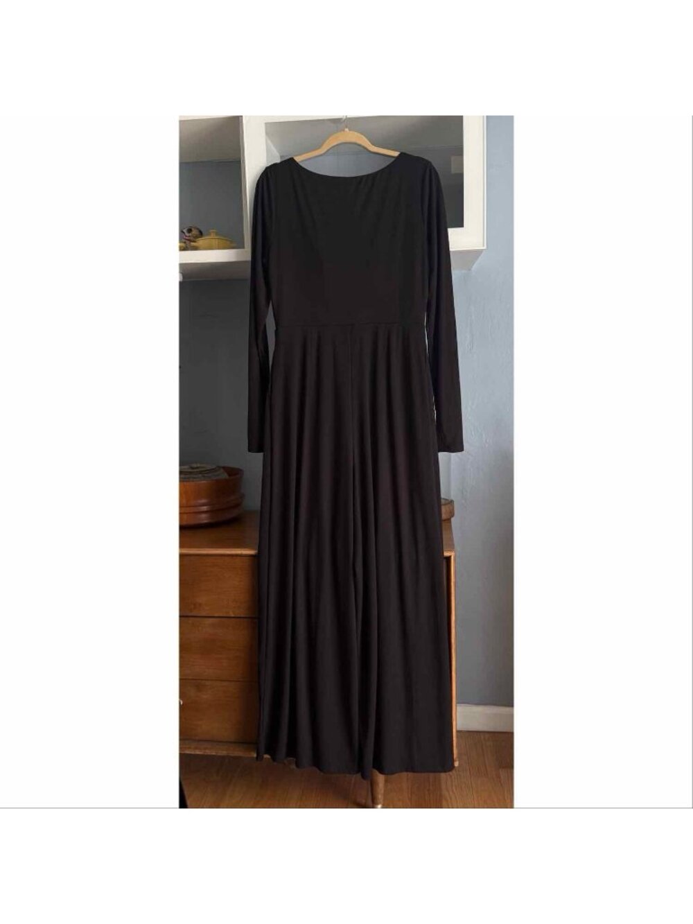 Shapellx AirSlim Square Neckline Built-In Shaping Jumpsuit Size XXL Black - Picture 6 of 10